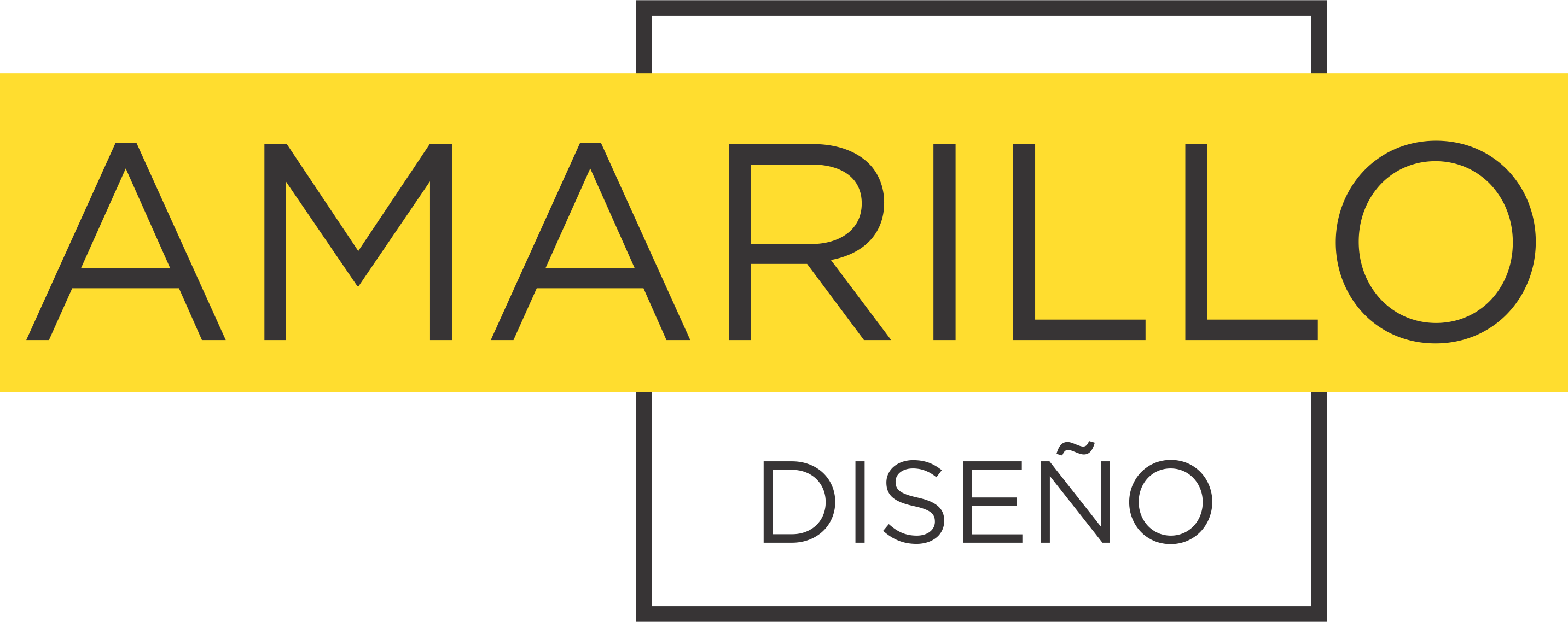 Logo amarillo diseño